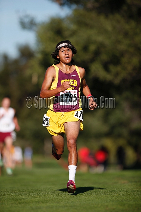 2013SIXCHS-027.JPG - 2013 Stanford Cross Country Invitational, September 28, Stanford Golf Course, Stanford, California.
